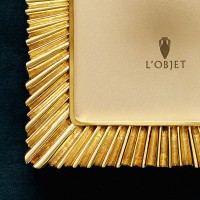 картинка Рамка для фотографий L'objet Ray Gold 10х15 см