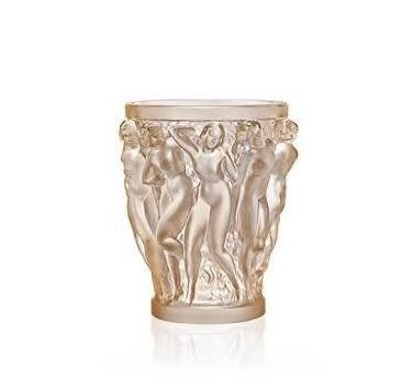 картинка Ваза Lalique Bacchantes золотая 14,6 см