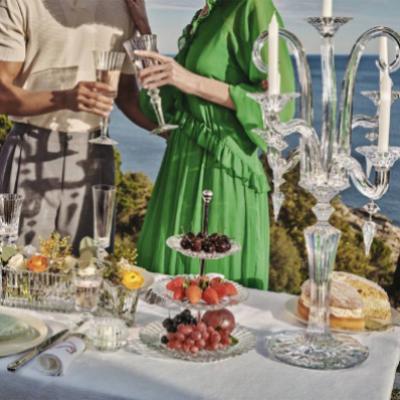 картинка Этажерка Baccarat 3-х ярусная Mille Nuits 35 см